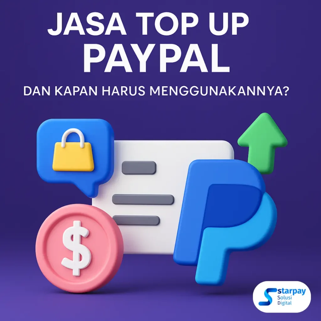 Jasa Top Up Paypal
